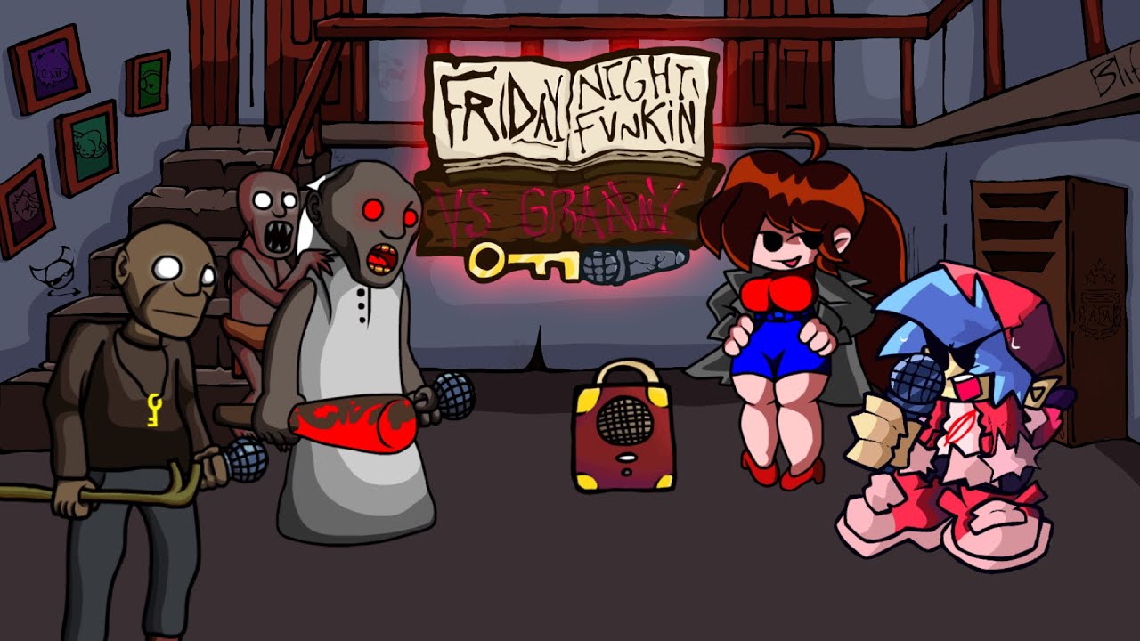 FNF: Против Гренни V3 // Глава 1 [Музыка с авторскими правами] █ Friday Night Funkin' █