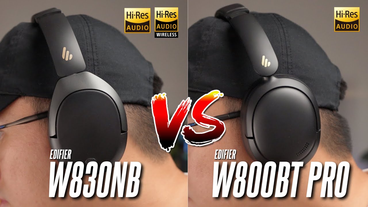 Какие наушники Hi-Res ANC лучше купить? Edifier W830NB против Edifier W800BT Pro!