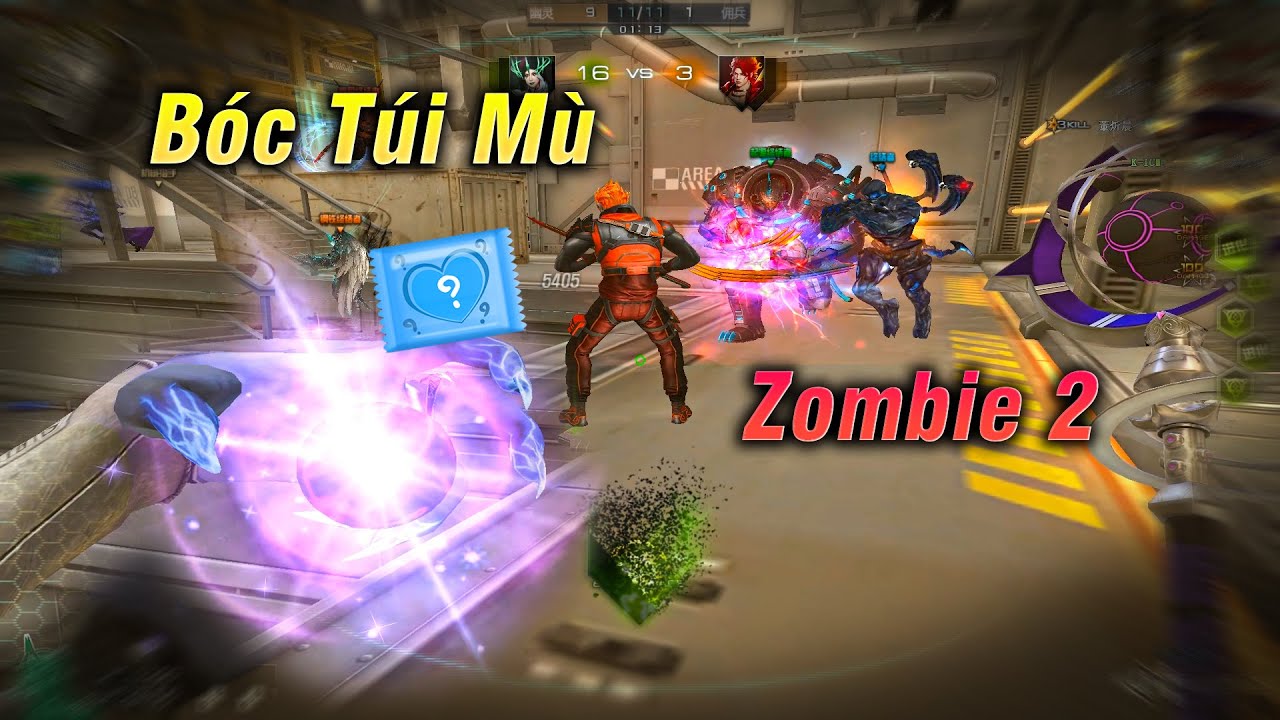 Bóc Túi Mù Zombie Phiên Bản 2 CF - Rùa Ngáo