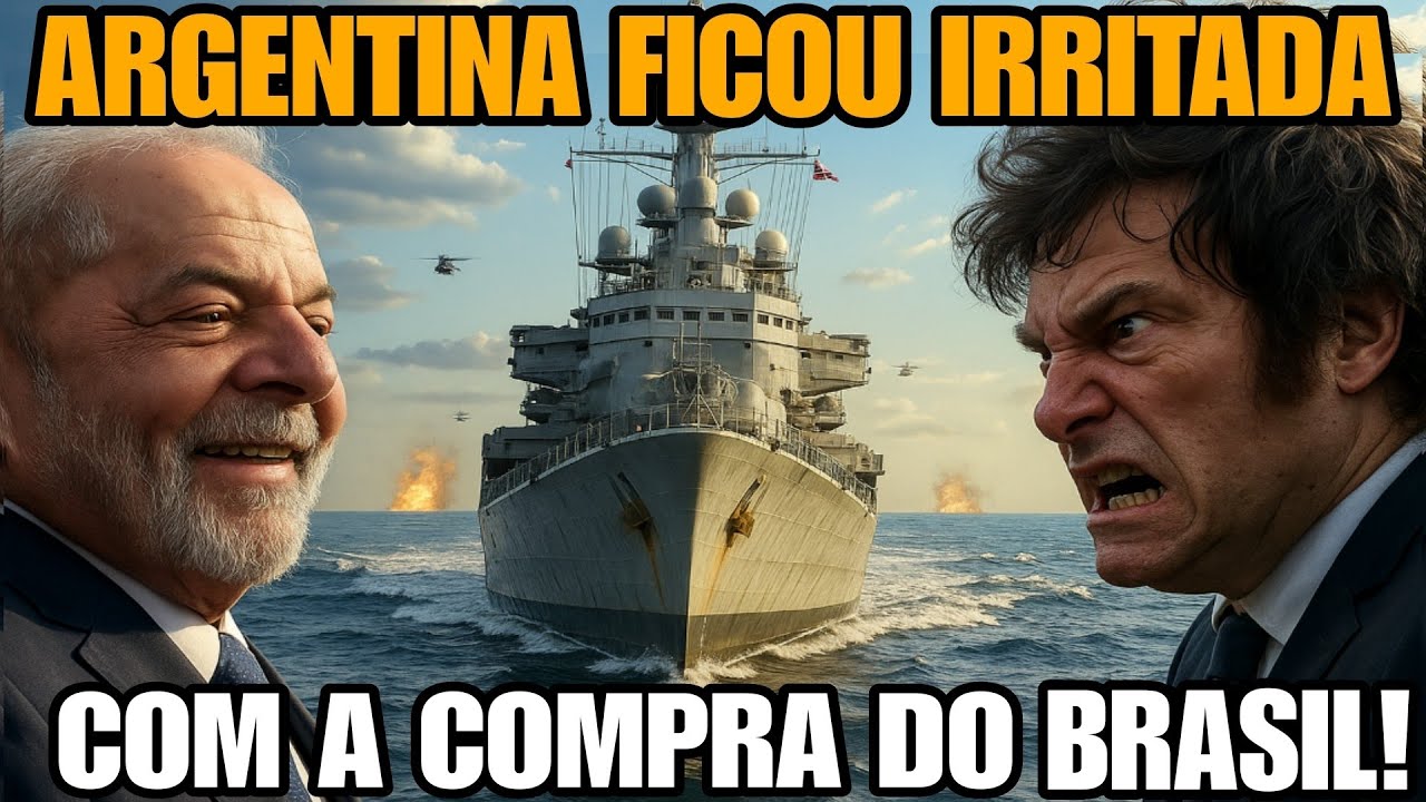 BRASIL COMPRA NAVIOS E REVOLTA PA&Iacute;SES VIZINHOS