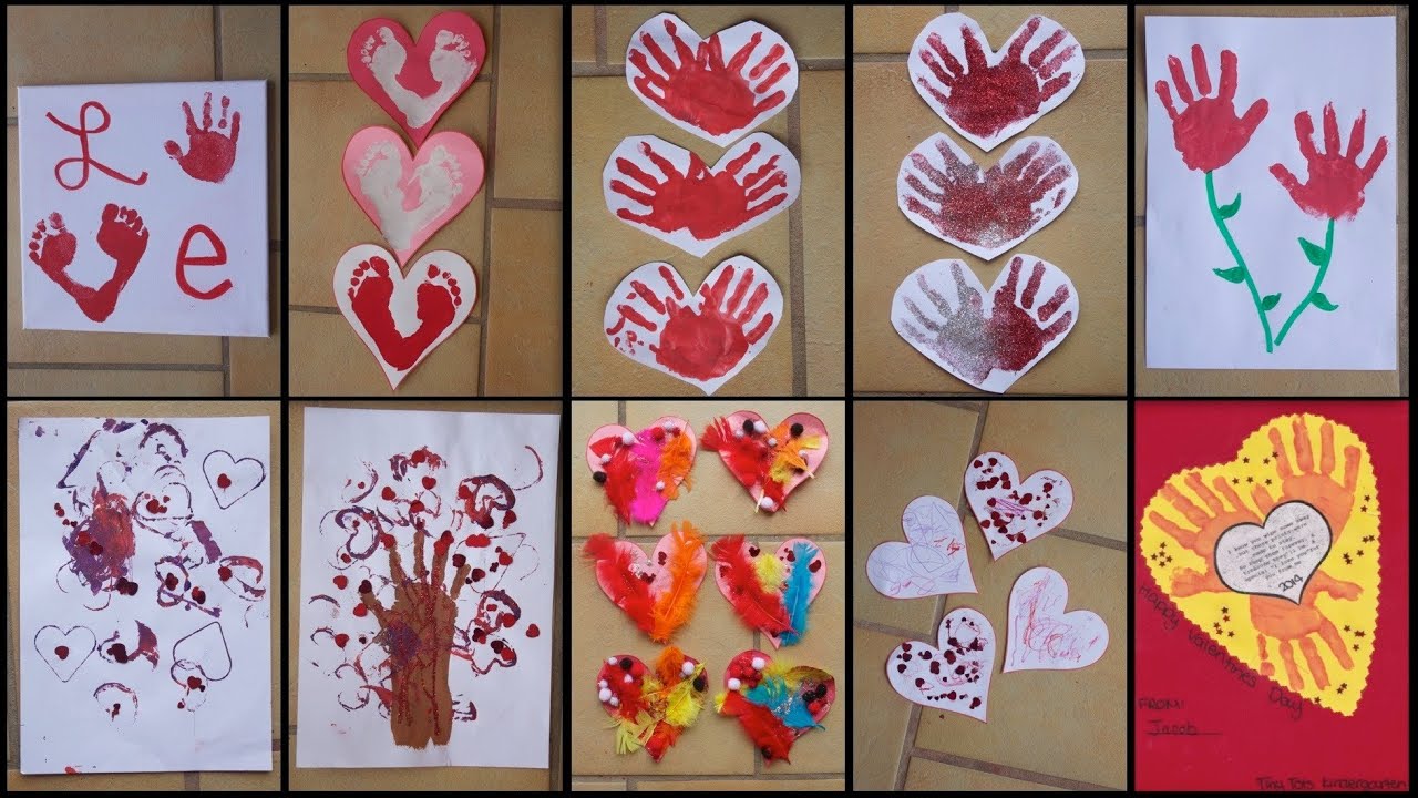 9 VALENTINE'S DAY CRAFTS FOR TODDLERS & KIDS!