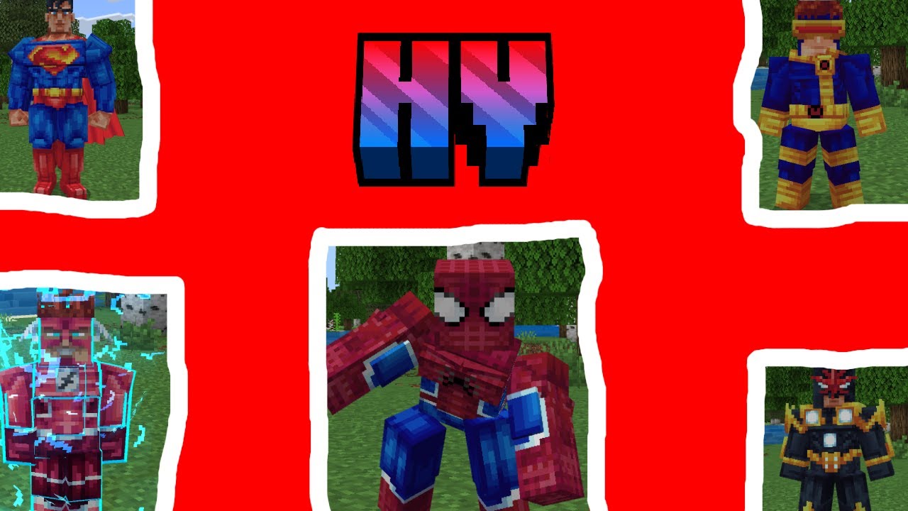A Nova Melhor Addon de Heroies no Minecraft