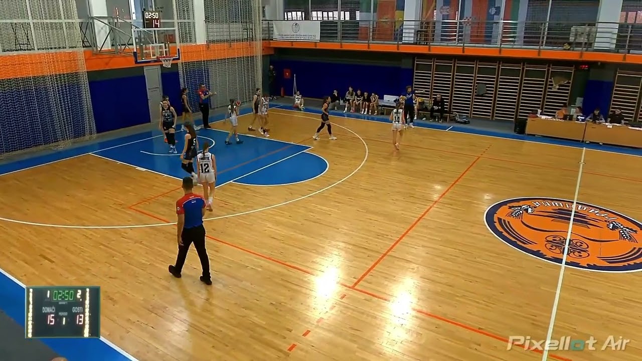 8.2.2026.   KŽK PARTIZAN 1953  86 vs 53  ŽKK FUTUROSA # Forna      WABA U15   ARENA GRADISKA