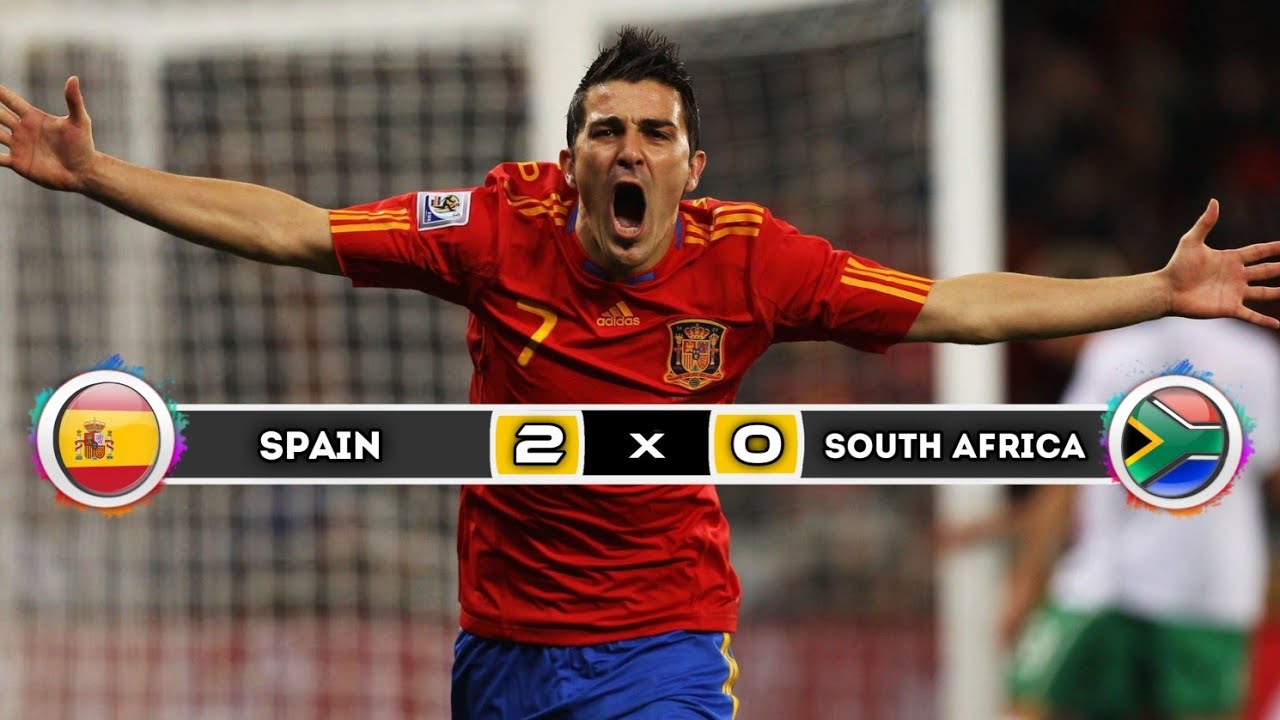 Spain 🇪🇸 × 🇿🇦 South Africa | 2 × 0 | HIGHLIGHTS | All Goals | confédérations cup 2009