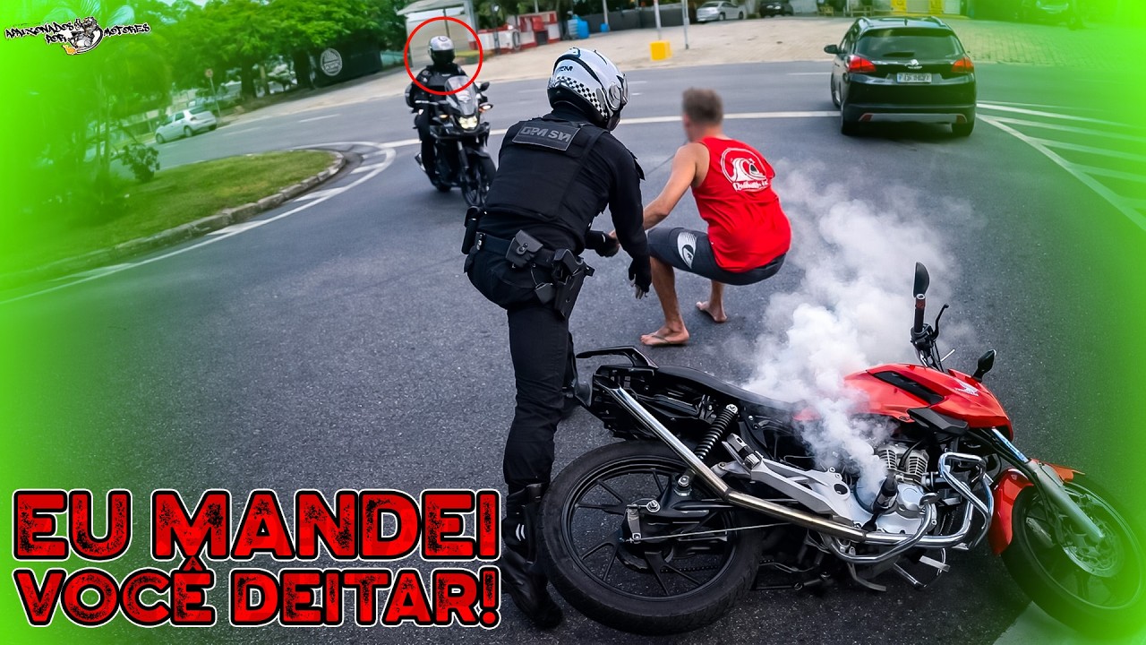 ENQUADROS E FUGAS DE MOTO (EP.172)🚨