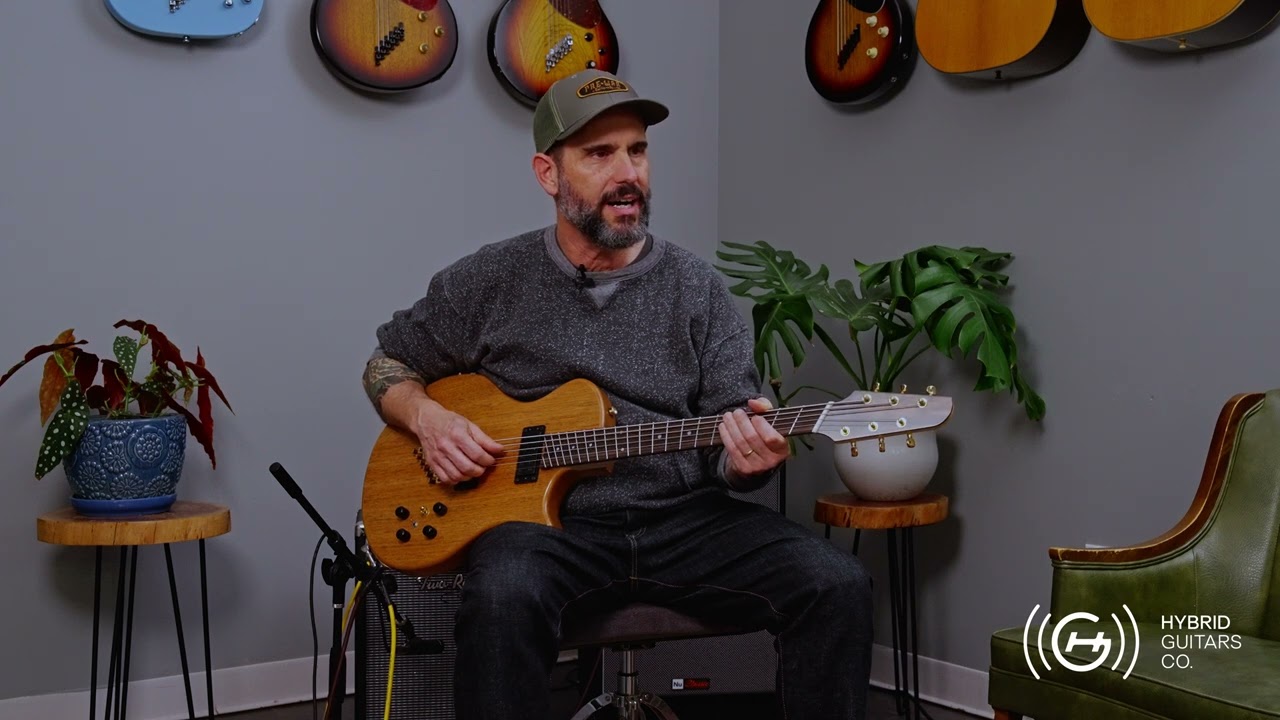 Hybrid Guitars Short Scale 6 G Tuning