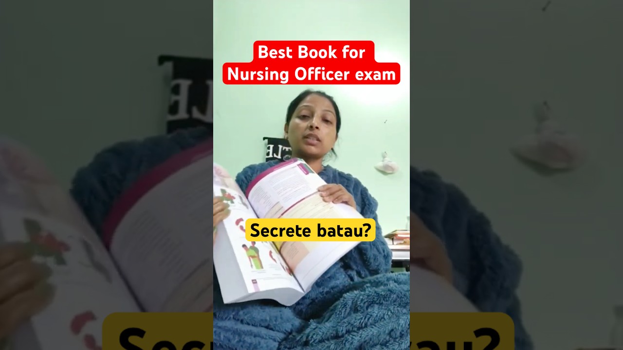Best Books for Nursing Officer Exams 2026 | Complete Preparation Guide 