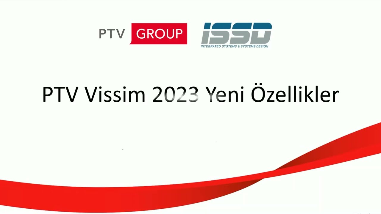 PTV Vissim 2023 Yeni &Ouml;zellikler