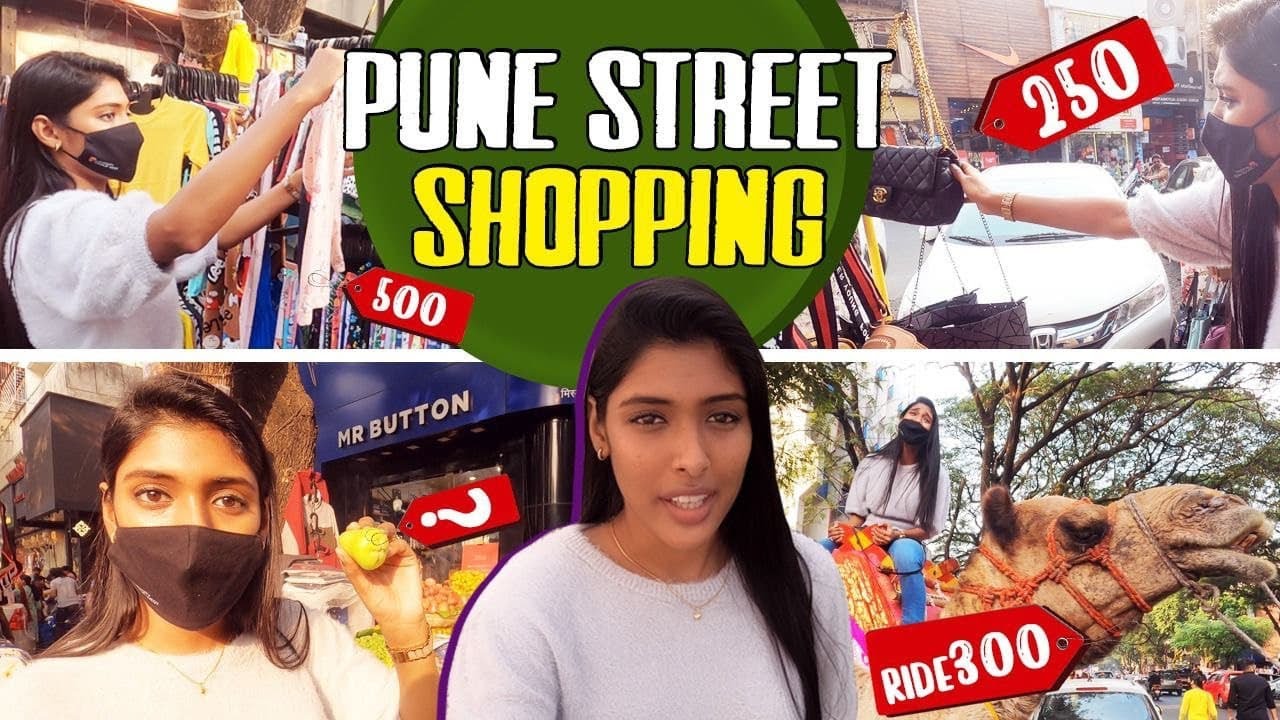 Cheapest Street Shopping in Pune | MG Road | Pune Vlog 🛍| Gayathri Reddy