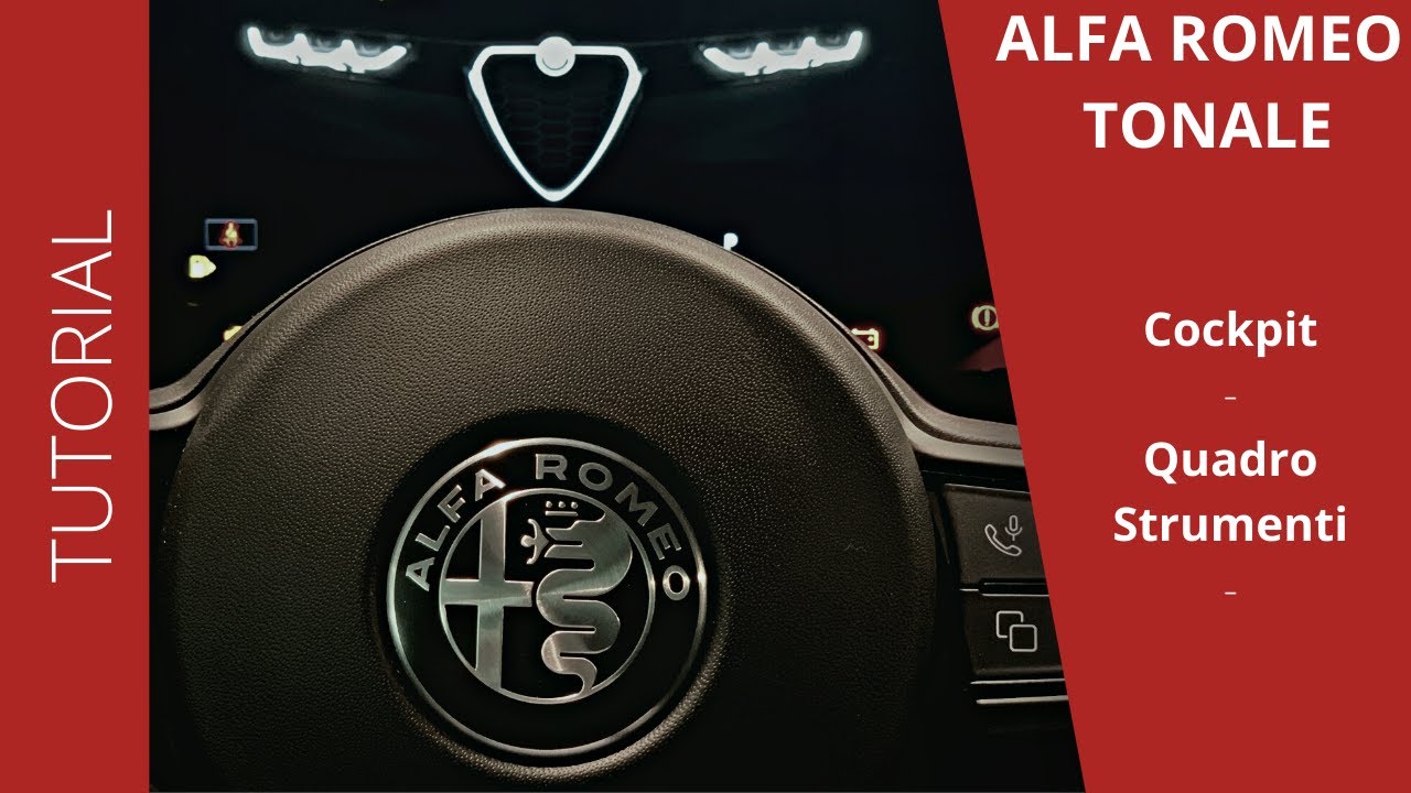 Alfa Romeo Tonale | Tutorial Quadro Strumenti