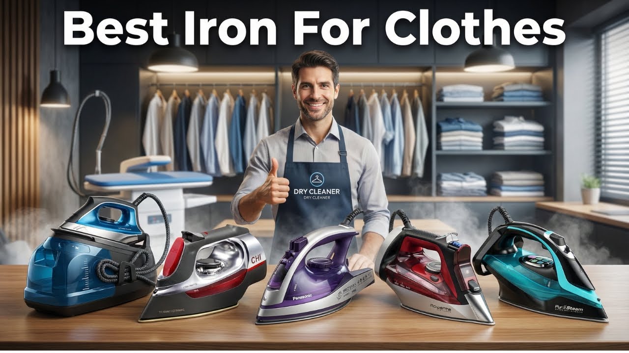 ✅Best Iron For Clothes : Top 5 Best Iron For Clothes (Buying Guide)