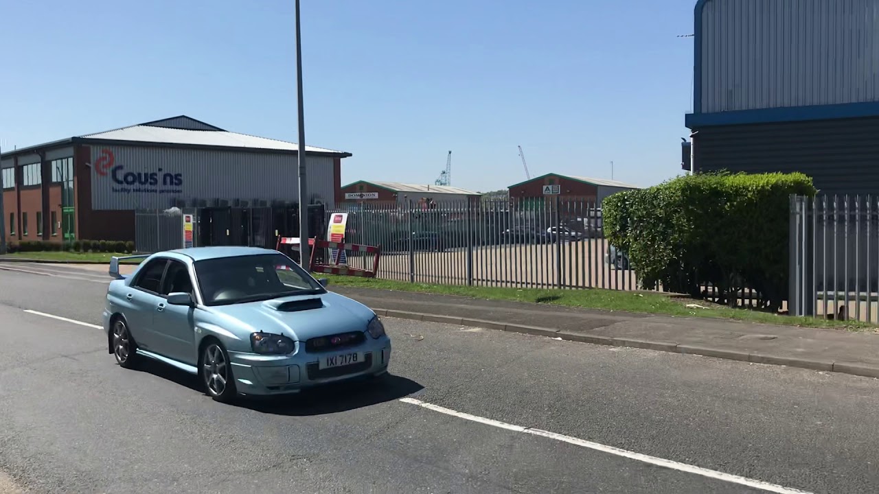 Subaru Impreza WR1 no95 straight pipe