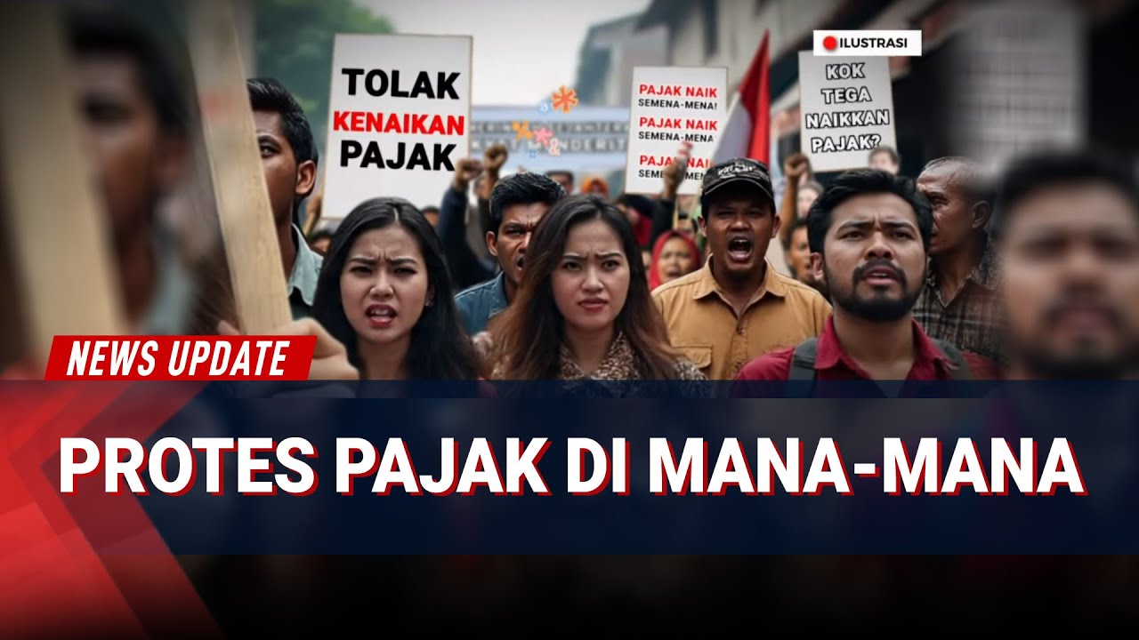 Gelombang Protes Pajak Merebak di Berbagai Daerah, Warga Teriakkan Keadilan
