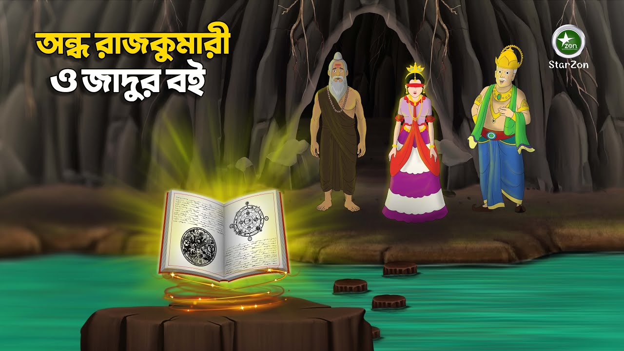 অন্ধ রাজকুমারী ও জাদুর বই | Bangla Fairy Tale | Rupkothar Golpo | Moral Story in Bengali |
