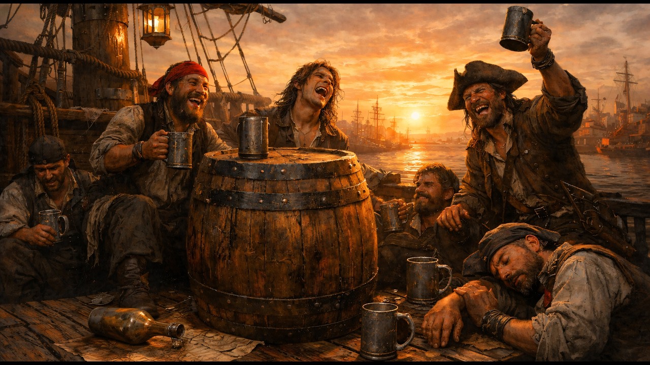 Another barrel down - Pirate Tavern song