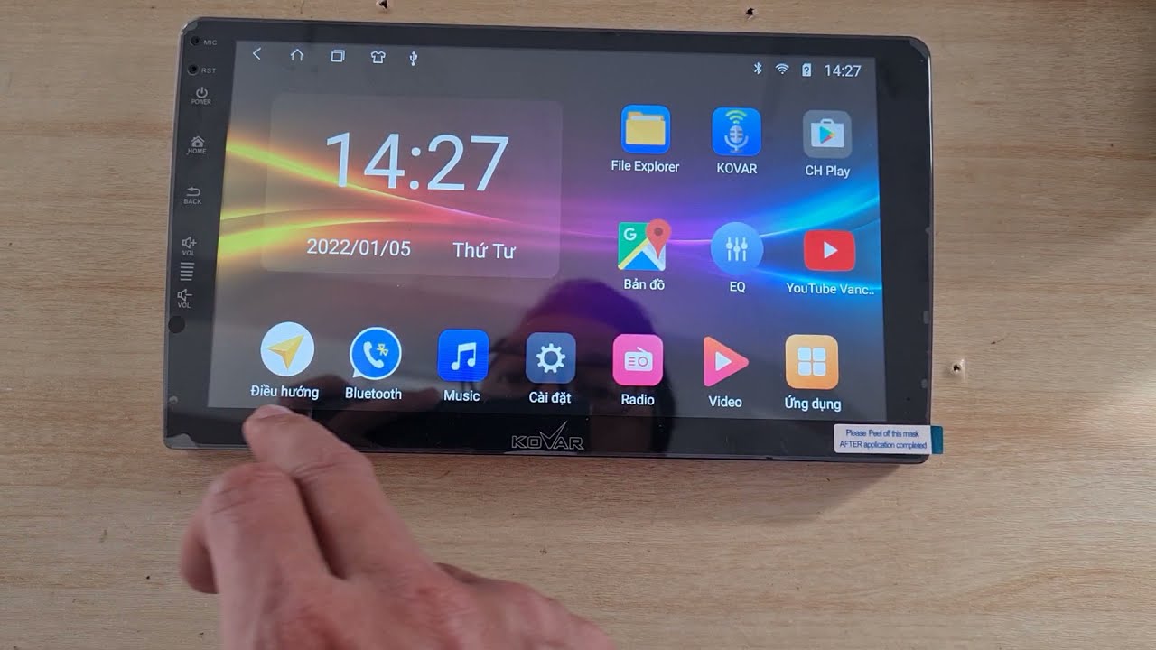 Kovar | Hướng dẫn dùng camera hành trình tích hợp màn hình android (chi tiết nhất)