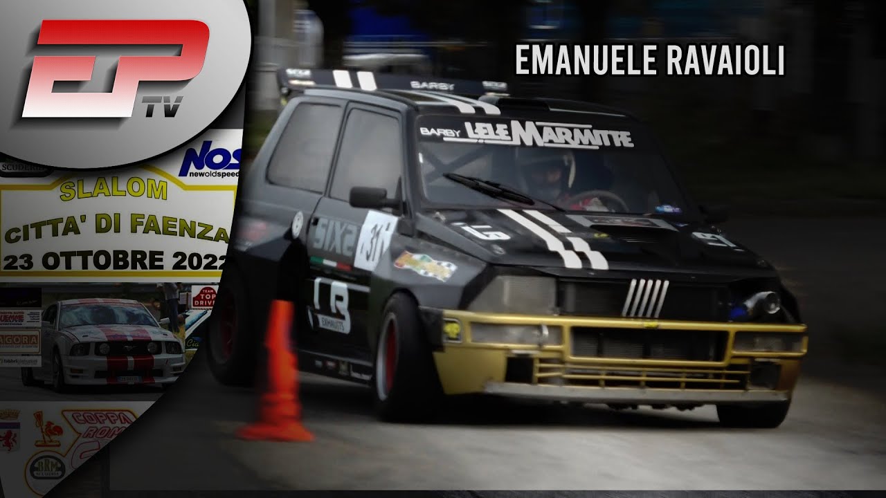 Emanuele Ravaioli | Fiat Panda Turbo | Slalom Faenza 2022