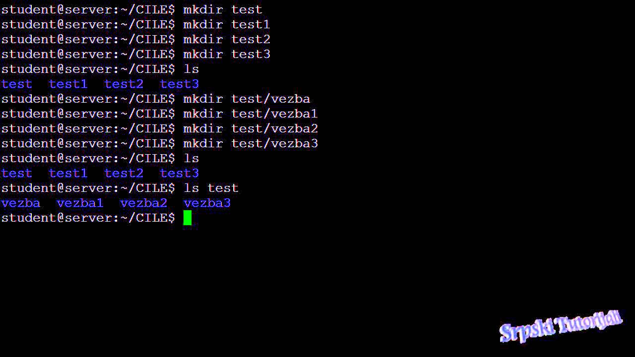 Osnovne komande u Linux-u