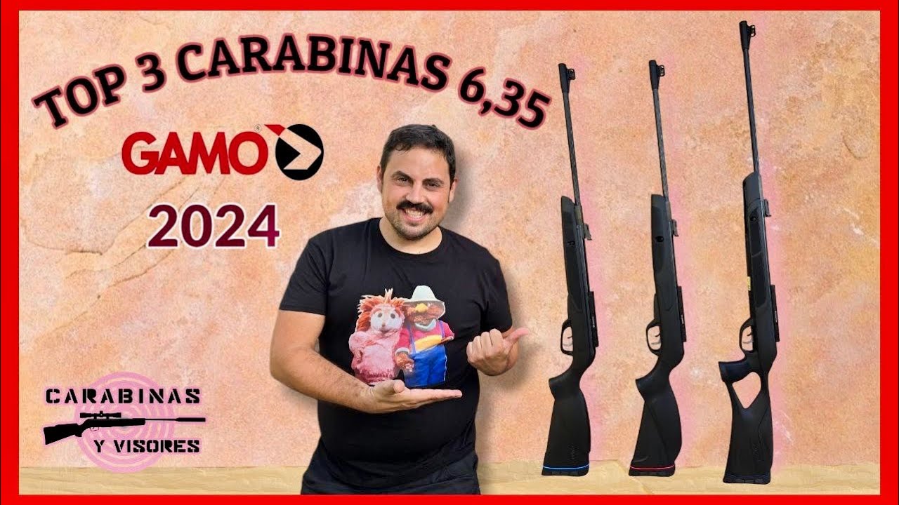 Top 3 Carabinas 6.35 Gamo 2024 #airecomprimido #airgunshooter #carabinasyvisores