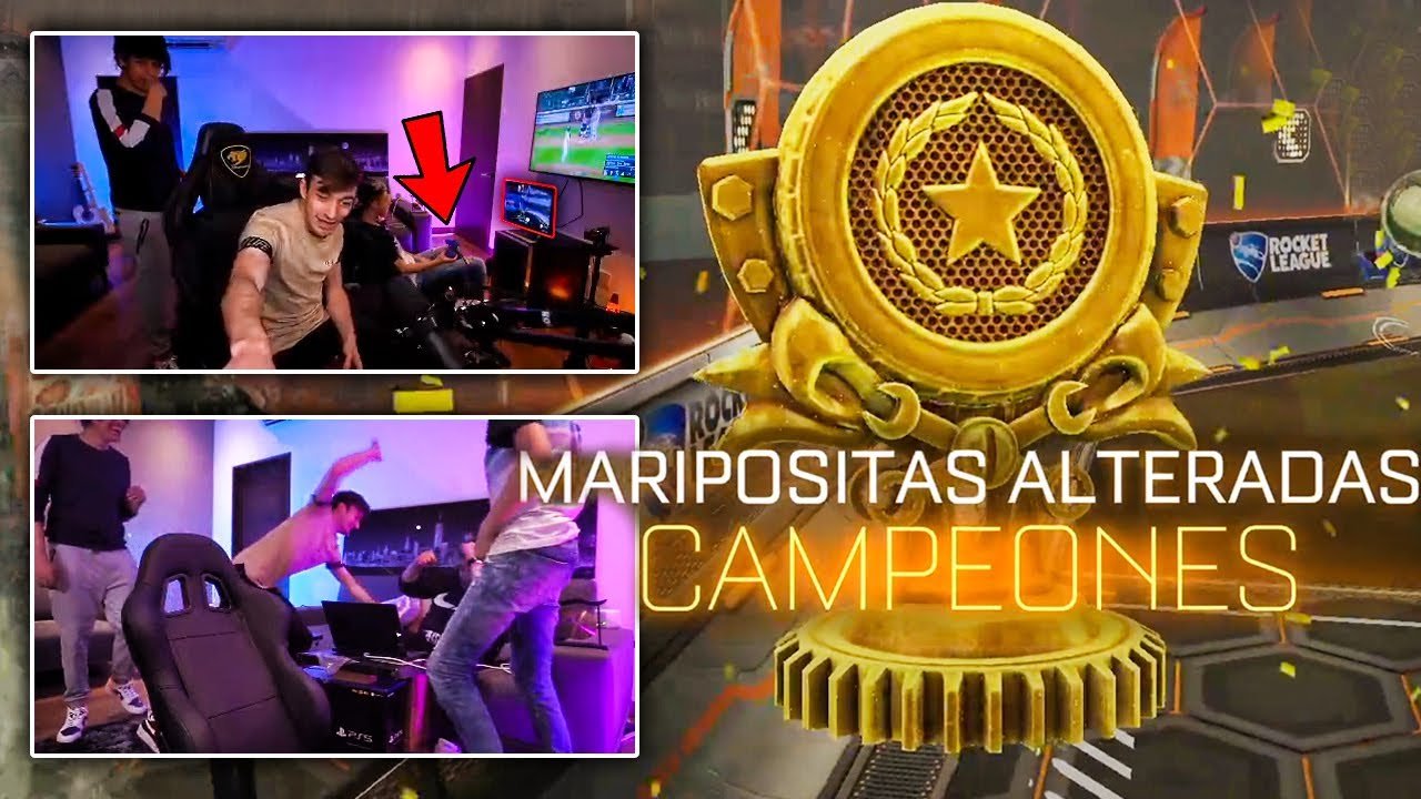 GANAMOS UN TORNEO DE ROCKET LEAGUE EN EL MISMO CUARTO
