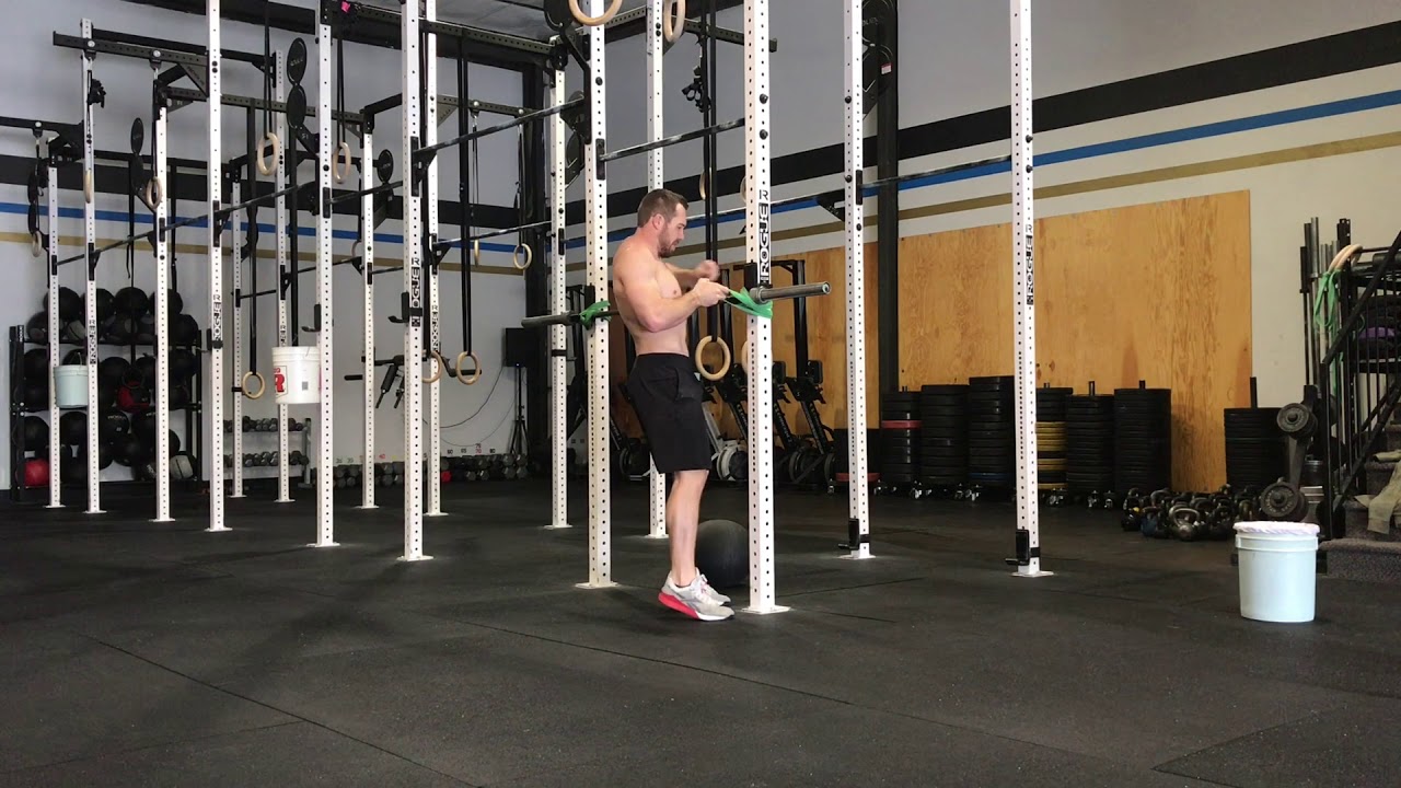Dball or Sandbag Over Bar