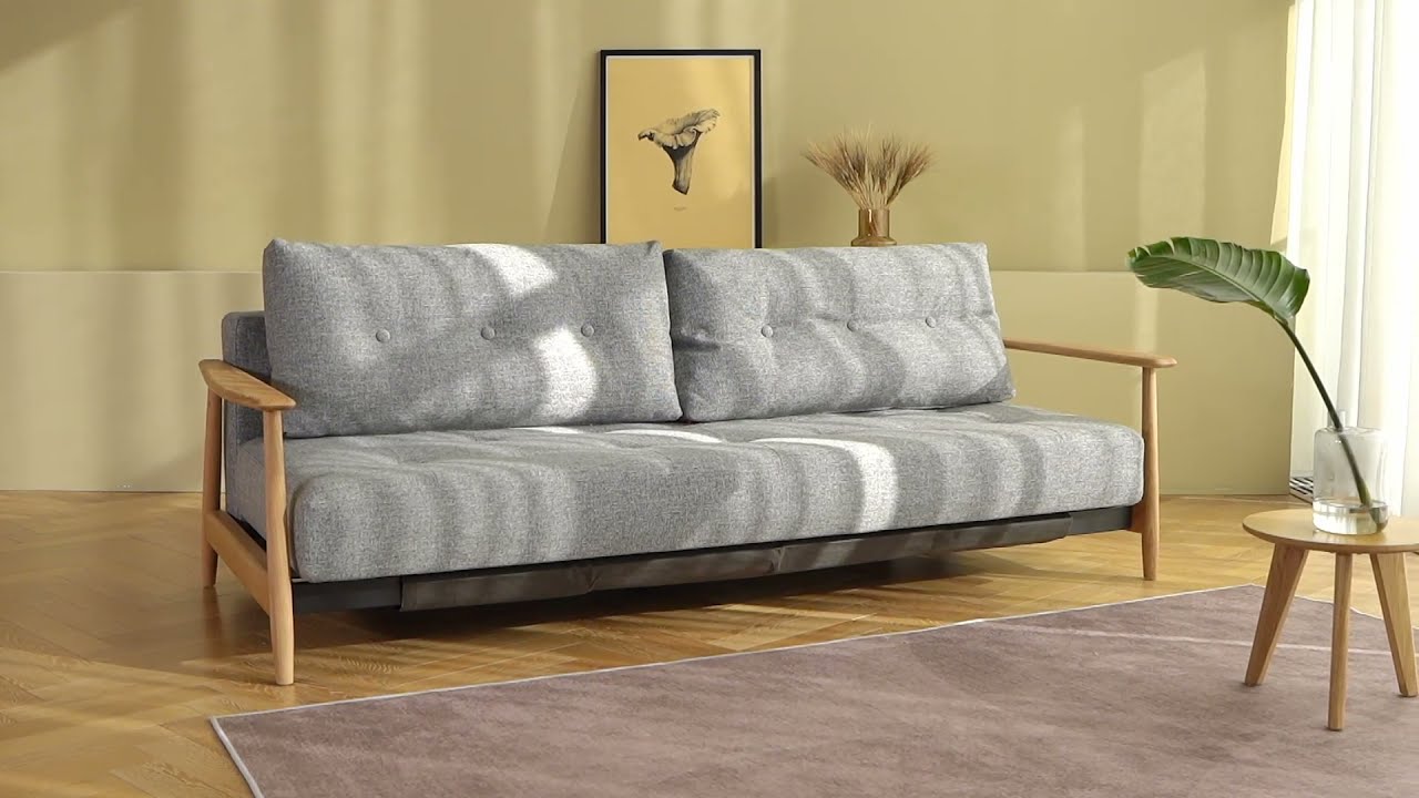 ELUMA DELUXE BUTTON sofa z funkcją spania