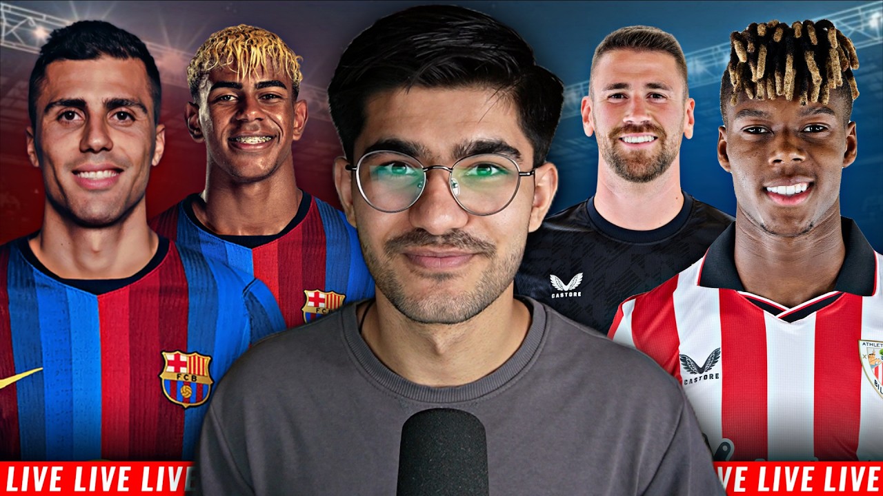 Barcelona vs Athletic Bilbao LIVE MATCH WATCHALONG