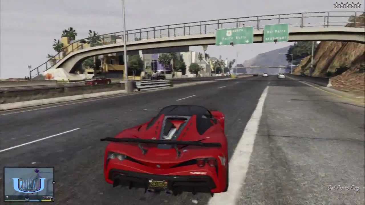 【GTA5】手配度MAXでマップ一周！ したかった...