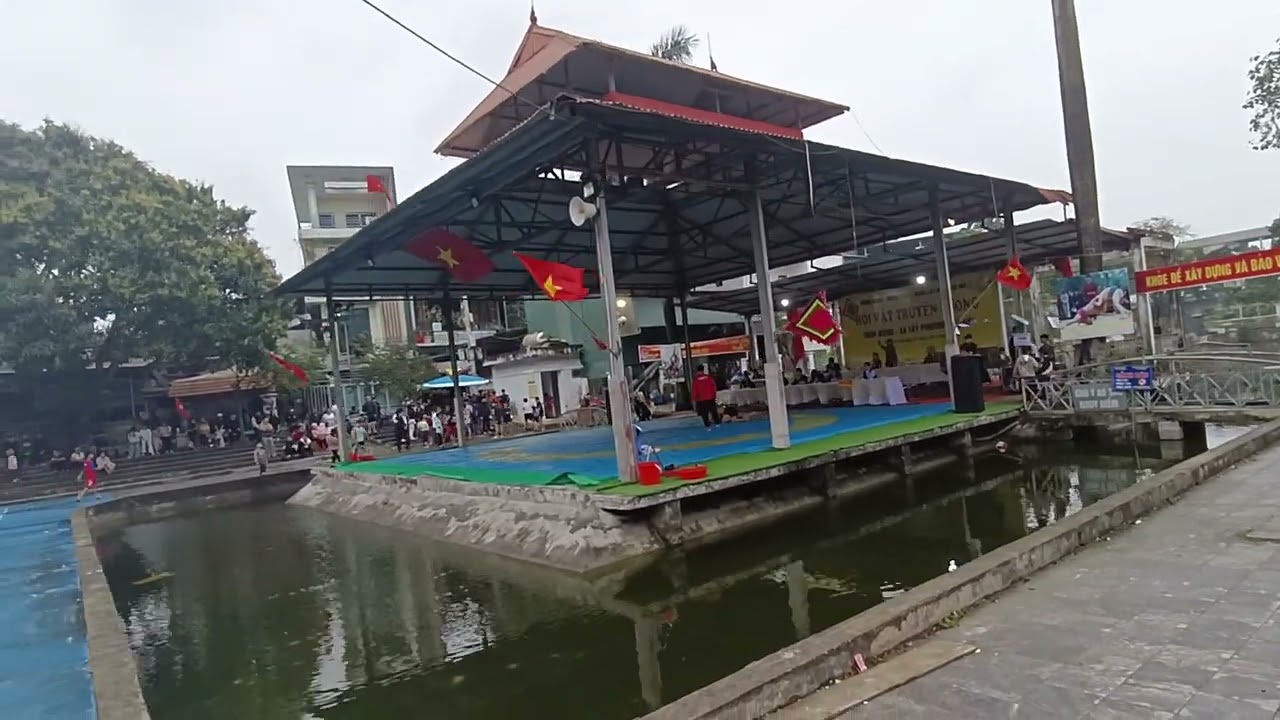 Khai mạc Hội vật truyền thống làng Bùng mùa xuân 2026 .