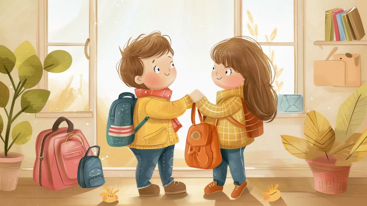 On Our Way to School 🎒 | Happy School Song for Toddlers