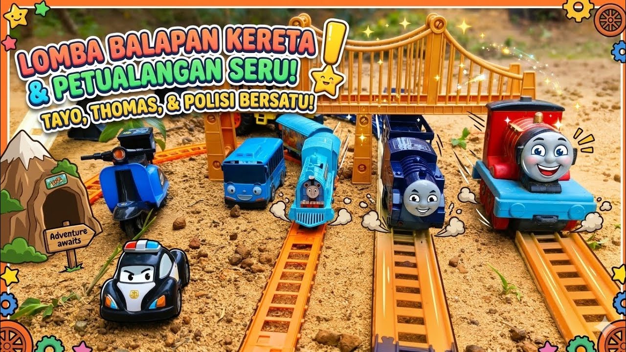 Mencari Dan Merakit Mainan Kereta Api Thomas And Friends 