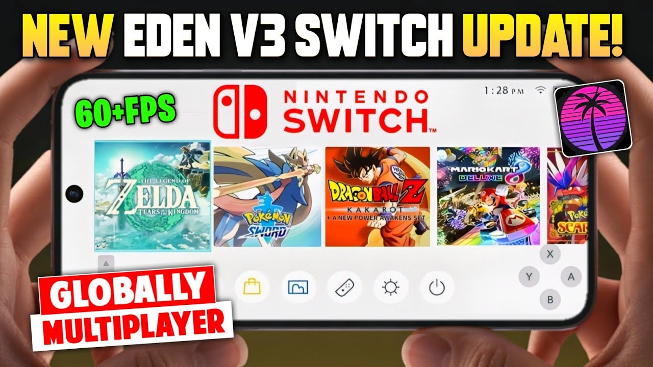 New Eden V3 Switch Emulator Just Got a MAJOR Multiplayer Upgrade! [Complete Setup + Gameplay]