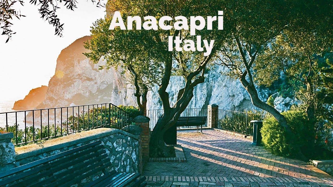 AnaCapri, Italy 🇮🇹 - A Luxurious Italian Paradise - 4k HDR 60fps Walking Tour