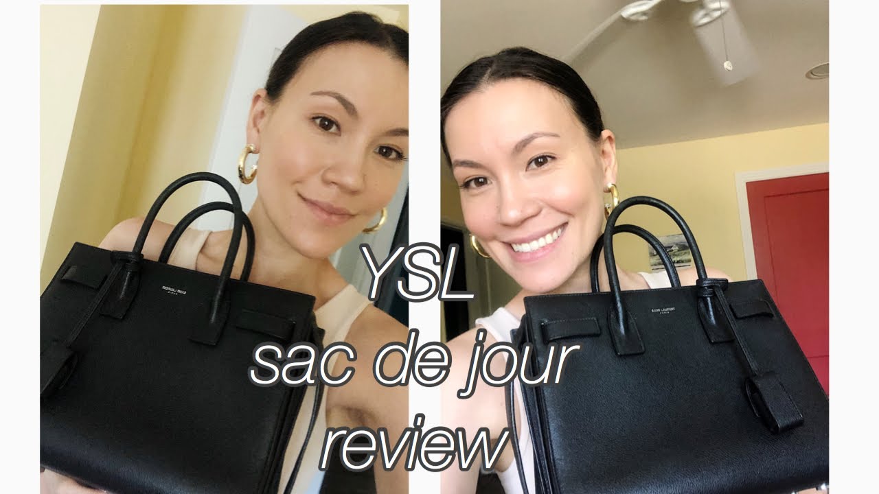 SAINT LAURENT (YSL) SAC DE JOUR BABY REVIEW 2020 | First Designer purchase!!