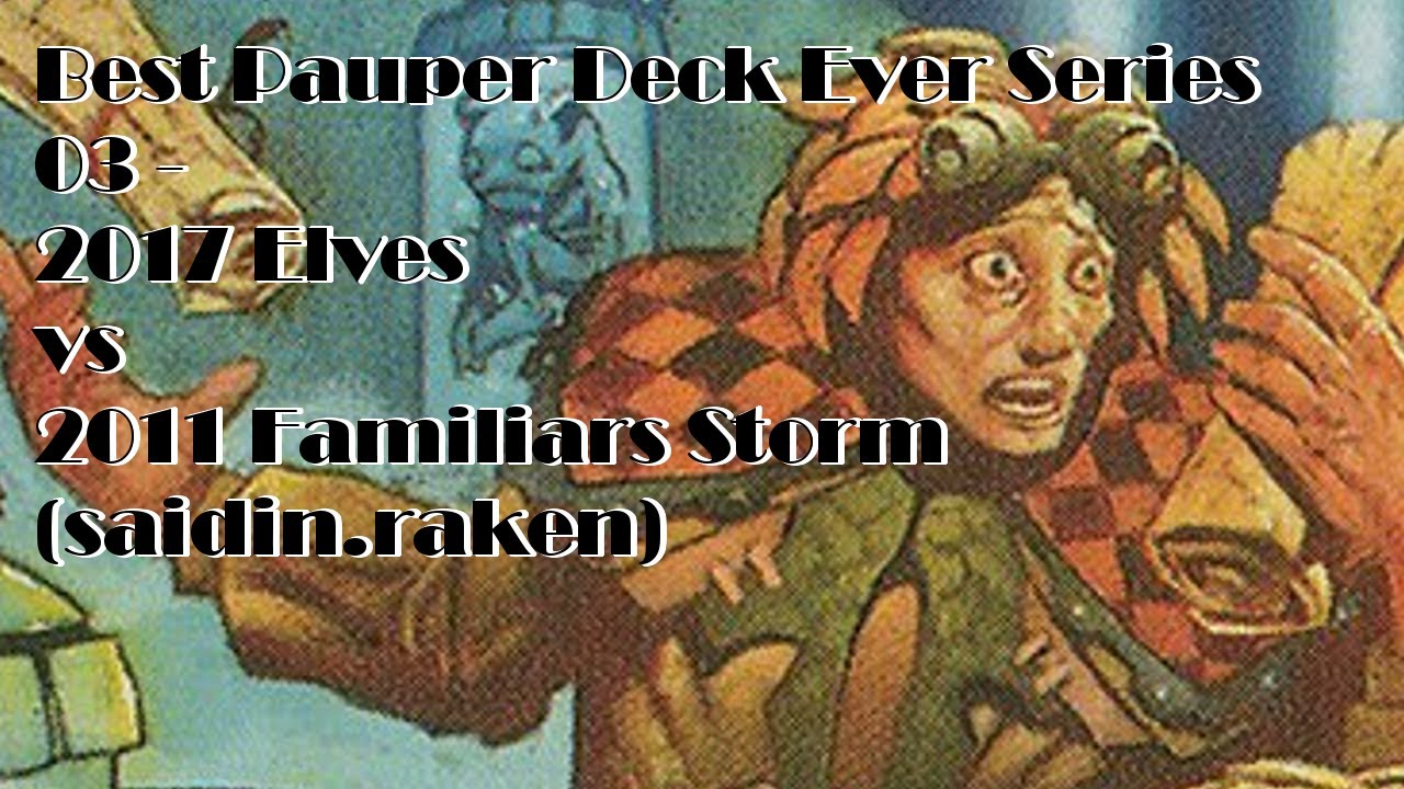[ITA] Best Pauper Deck Ever Series - Round 3 vs Familiars Storm