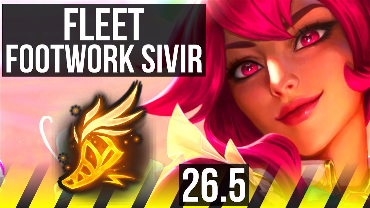 SIVIR & Blitzcrank vs JHIN & Nidalee (ADC) | Fleet Footwork, Good KDA: 10/1/10 | KR Master | 26.5