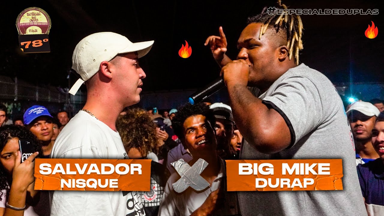 (🔥DIGNA DE FINAL🔥) SALVADOR E NISQUE x BIG MIKE E DURAP | FINAL | BATALHA DA ARTE #78