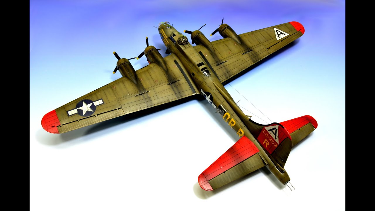 Boeing B-17G flying fortress Revell 1:72 Step by Step - Part 3