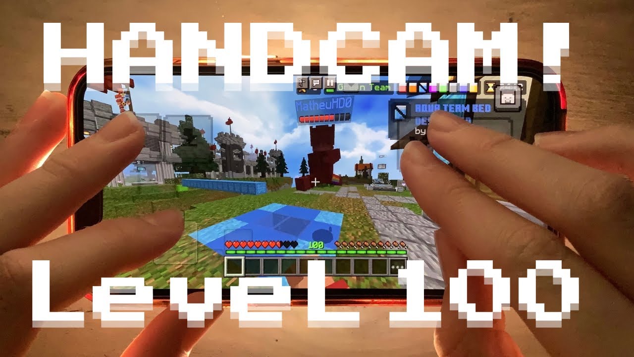 The BEST Hive BedWars HANDCAM! (Level 100!)