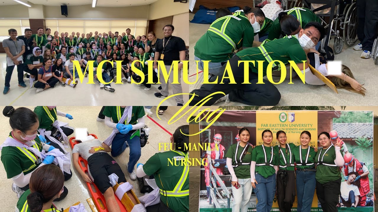 Mass Casualty Simulation Vlog [FEU-MANILA]