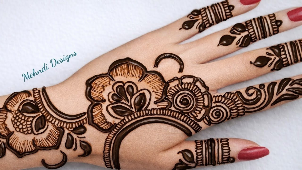 Mahadir dijain | Mahdi ka dizain | मेहंदी का डिेज़ाइन |Mehndi design arabic style | Mehndi designs 