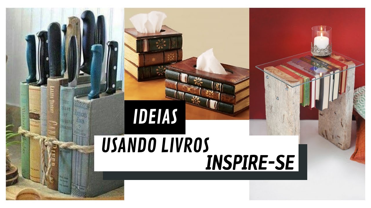 17 IDEIAS DE COMO USAR LIVROS VELHOS NA SUA DECORACAO FA&Ccedil;A VOCE MESMO ANA PAULA CAMILO