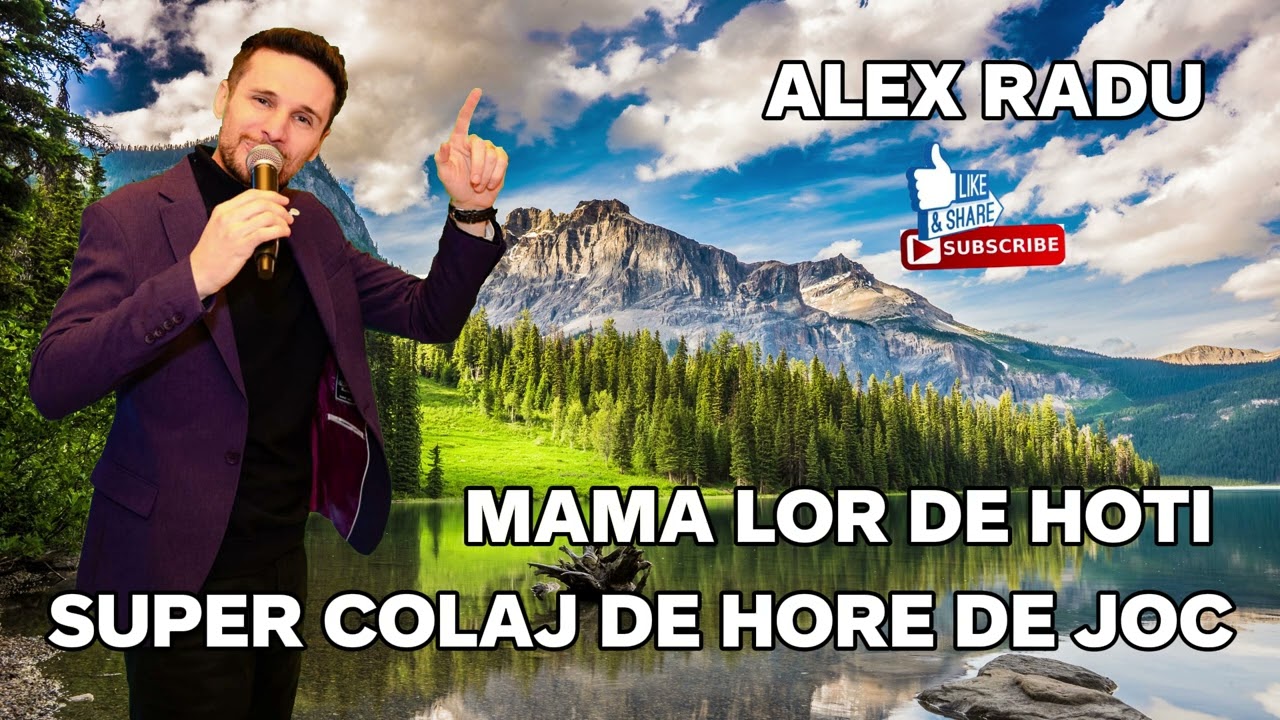 ALEX RADU ✖️MAMA LOR DE HOTI (COVER) ✖️COLAJ CU HORE DE JOC ✖️MUZICA DE PETRECERE 2026