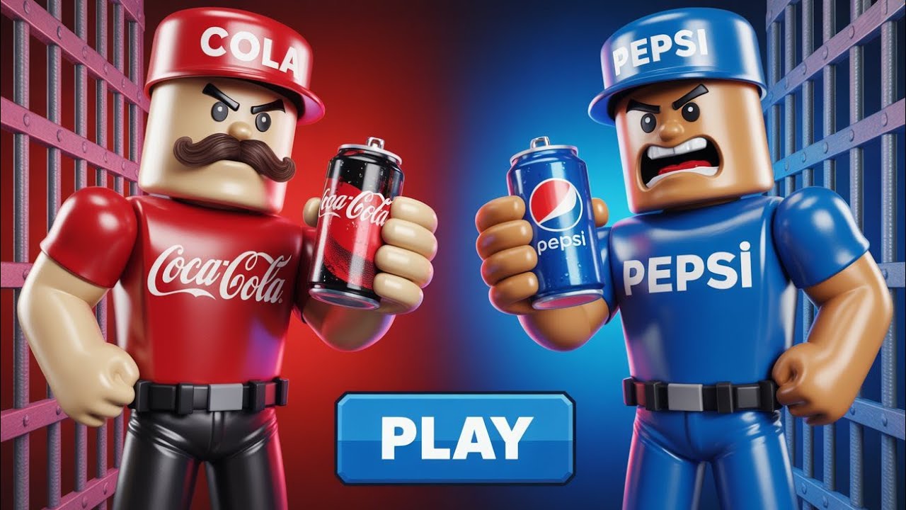 Coca-Cola vs Pepsi Prison Escape 🥤🔥 | Only One Can Win!