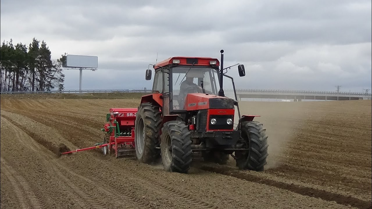 Siew Jęczmienia U Marcina Ursus 1224 & Agromasz