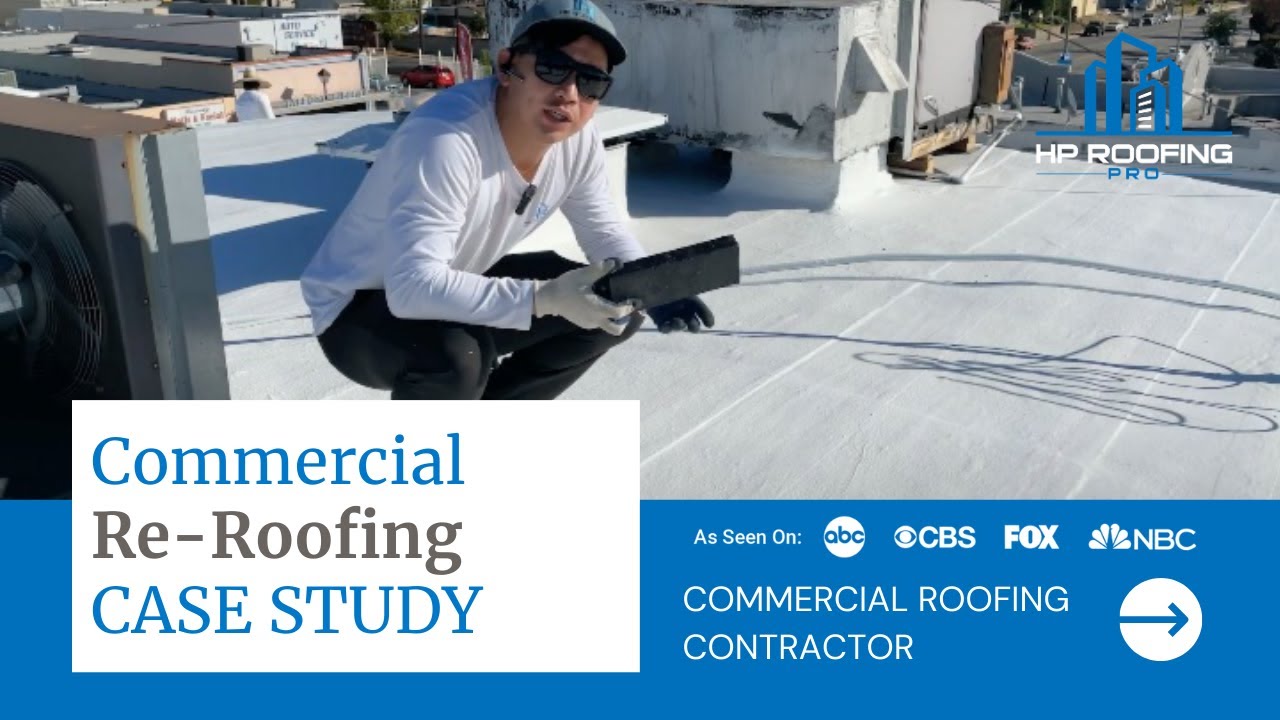 Commercial Roofing Case Study - Good Food Market In Pasadena CA - HP Commercial Roofing PRO