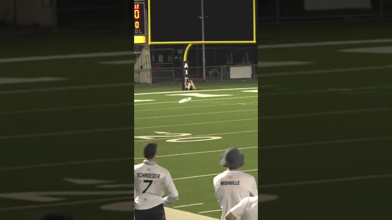 Best ultimate frisbee play ever?