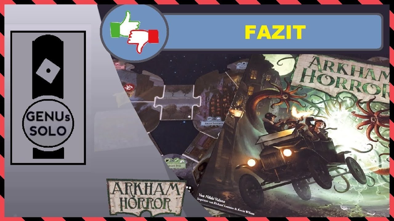 Arkham Horror 3. Edition - Fazit - deutsch