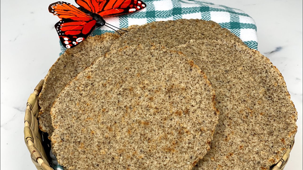 🦋TORTILLAS DE HARINA DE ALMENDRAS Y CHIA | #bajoencarbs | #lowcarb | CHIA & ALMOND FLOUR TORTILLAS