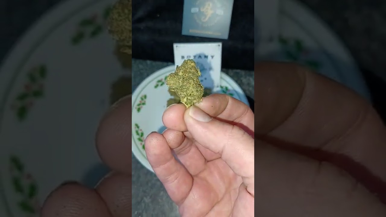 Botany Farms Zombie Kush CBD small batch craft hemp flower (is it good?)
